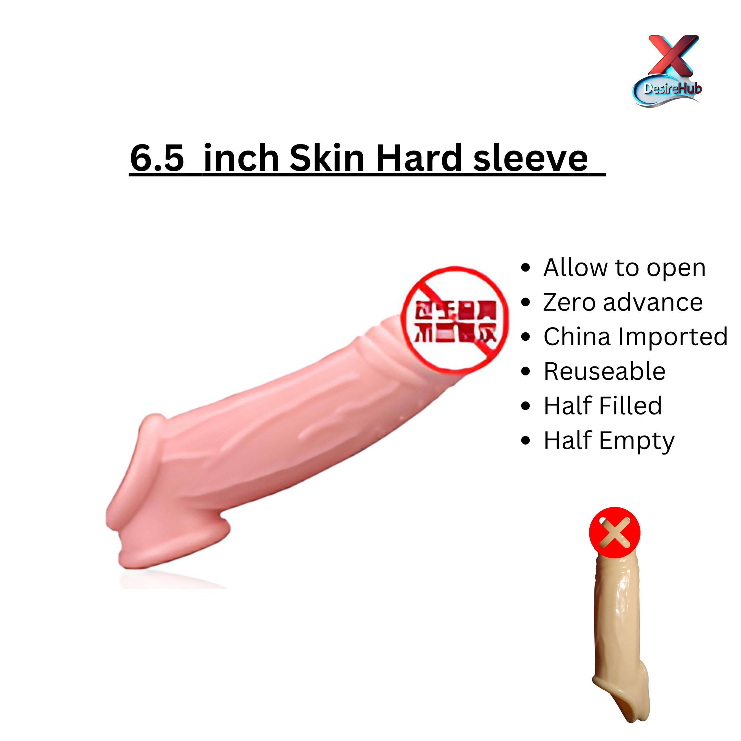 6 Inch Skin Hard Sleeve